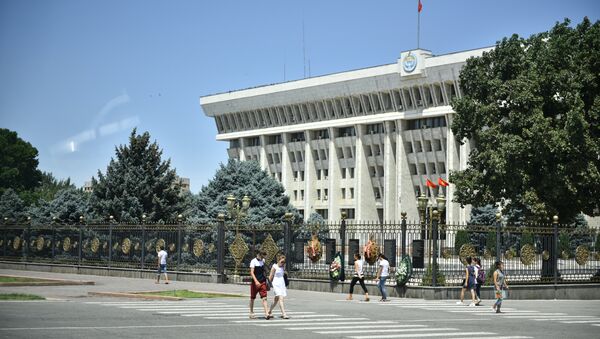 Здание Белого дома Кыргызстана. Архивное фото - Sputnik Кыргызстан