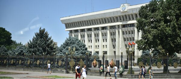Здание Белого дома Кыргызстана. Архивное фото - Sputnik Кыргызстан