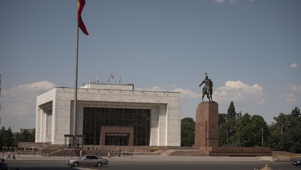 Бишкек шаарындагы Ала-Тоо аянтындагы тарых музейи. Архив - Sputnik Кыргызстан