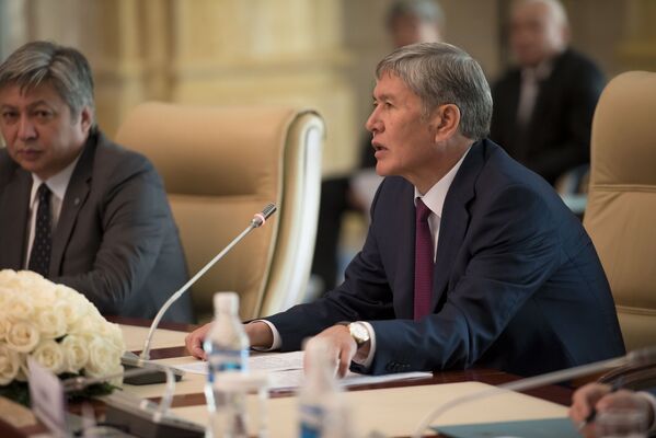 Визит президента Туркменистана Гурбангулы Бердымухамедова в Кыргызстан - Sputnik Кыргызстан
