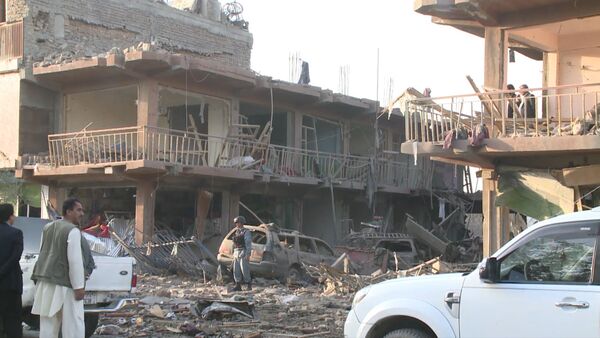 Взрыв заминированного грузовика в Кабуле разворотил несколько домов - Sputnik Кыргызстан