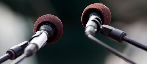 Микрофон. Архивное фото - Sputnik Кыргызстан