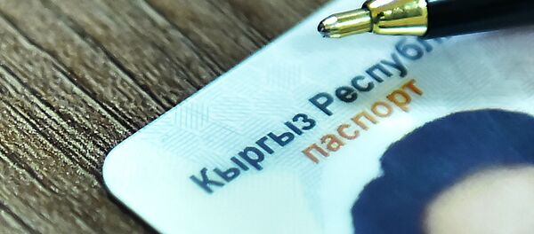 Паспорт Кыргызской Республики. Архивное фото - Sputnik Кыргызстан