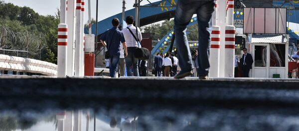 Чек ара посту. Архив - Sputnik Кыргызстан