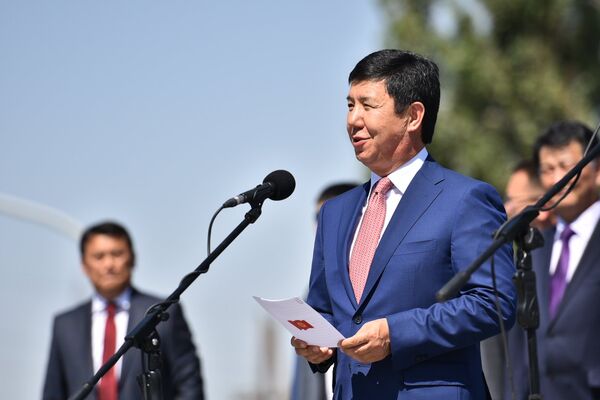 Премьер-министр Кыргызстана Темир Сариев. Архивное фото - Sputnik Кыргызстан