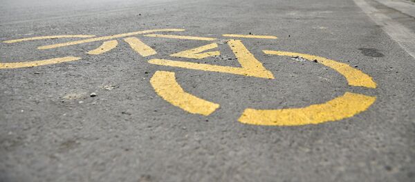 Велосипедные дорожки в Бишкеке. Архивное фото Велосипедные дорожки в Бишкеке. Архивное фото - Sputnik Кыргызстан