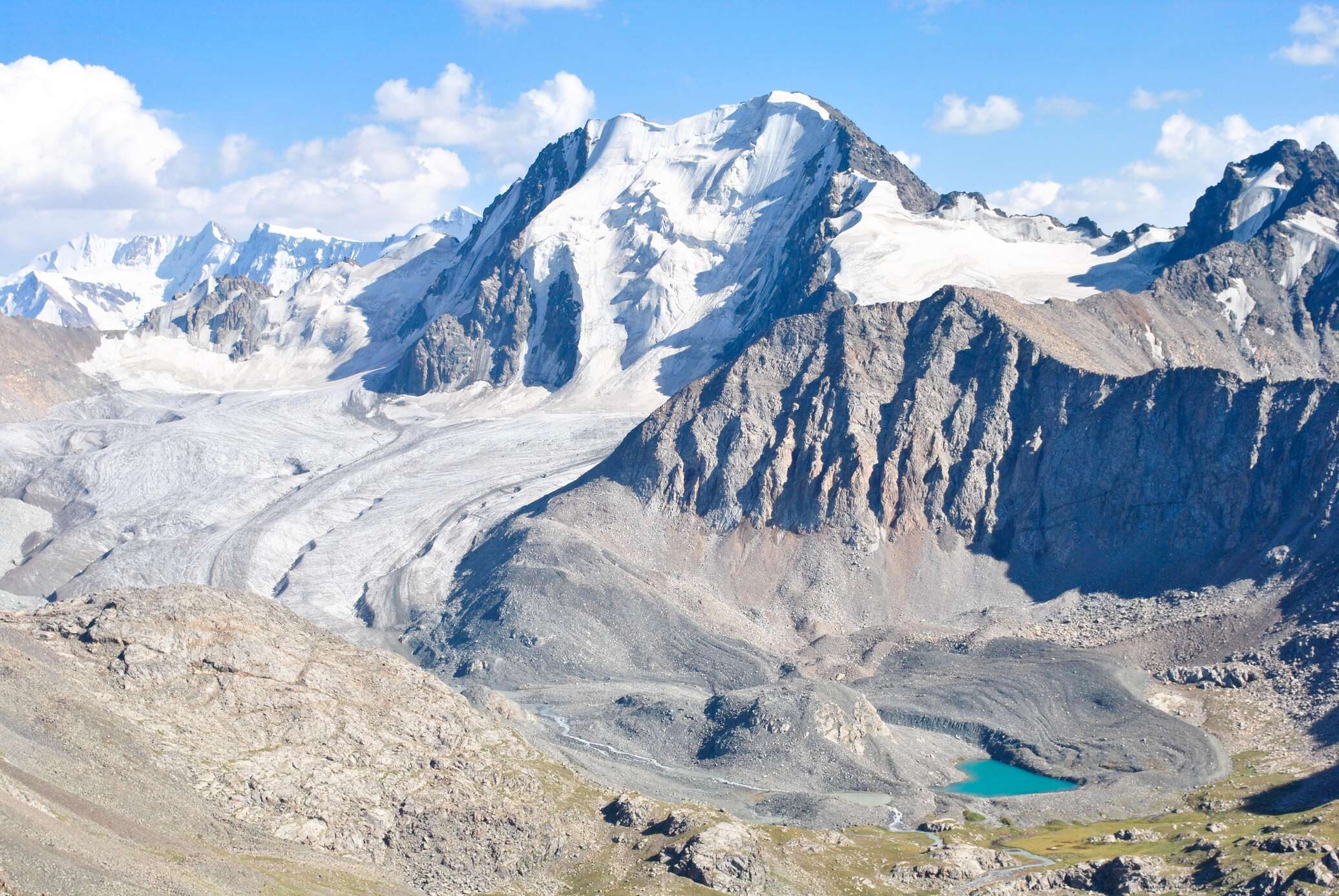 Ледник Менделеева Киргизия