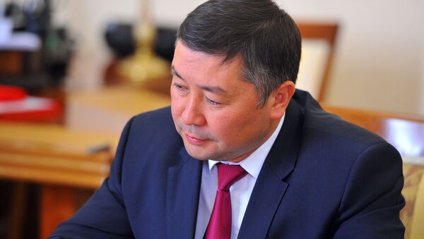 Кыргызстан партия лидери Канатбек Исаев. Архив - Sputnik Кыргызстан
