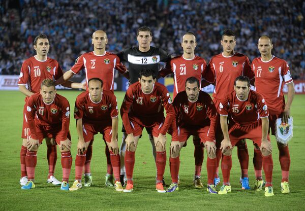 Сборная Иордании по футболу (2014 год). Архивное фото - Sputnik Кыргызстан