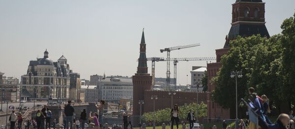 Красная площадь в центре Москвы. Архивное фото - Sputnik Кыргызстан