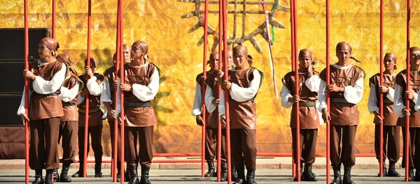 Празднование Дня независимости на площади Ала-Тоо в Бишкеке - Sputnik Кыргызстан