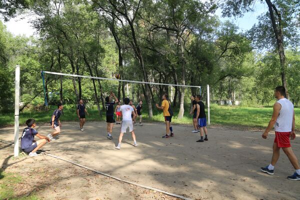 В понедельник в Хабаровске состоялся любительский международный турнир по волейболу. - Sputnik Кыргызстан