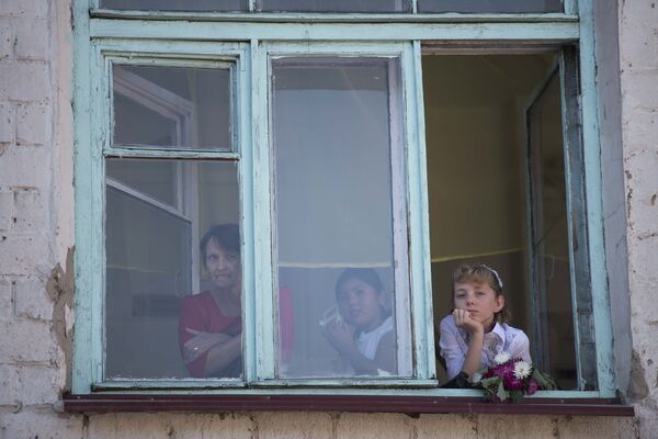 Школьники. Архивное фото - Sputnik Кыргызстан