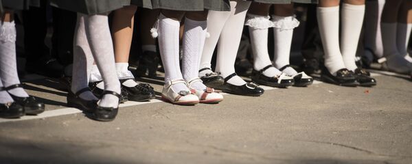 Мектеп окуучулары. Архив - Sputnik Кыргызстан