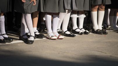 Первый звонок в школах Бишкека