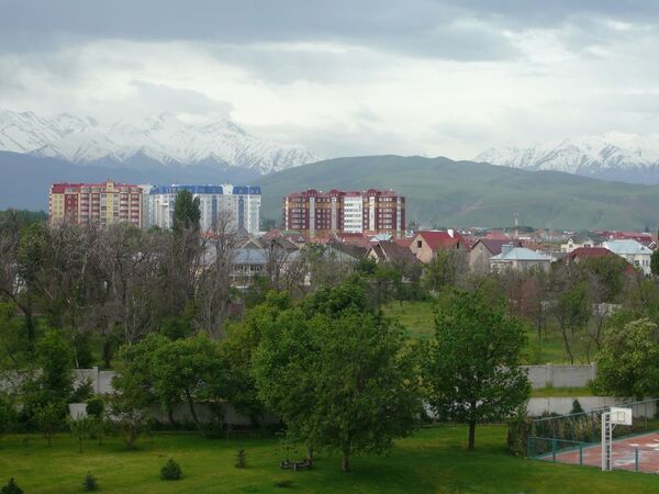 Вид на город Бишкек. Архивное фото - Sputnik Кыргызстан