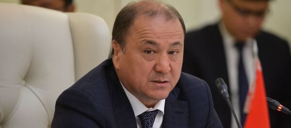 Министр внутренних дел Кыргызской Республики Мелис Турганбаев. Архивное фото - Sputnik Кыргызстан