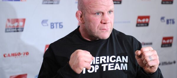 Американский борец по смешанным боевым искусствам Джефф Монсон. Архивное фото - Sputnik Кыргызстан