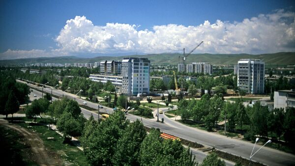 Вид на город Душанбе. Архивное фото - Sputnik Кыргызстан