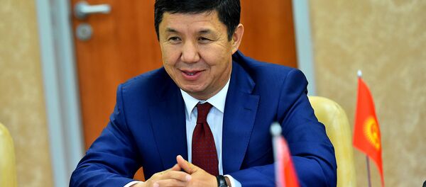 Премьер-министр Кыргызской Республики Темир Сариев. Архивное фото Премьер-министр Кыргызской Республики Темир Сариев. Архивное фото - Sputnik Кыргызстан