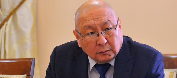 Полномочный представитель правительства в Иссык-Кульской области Эмильбек Каптагаев. Архивное фото - Sputnik Кыргызстан