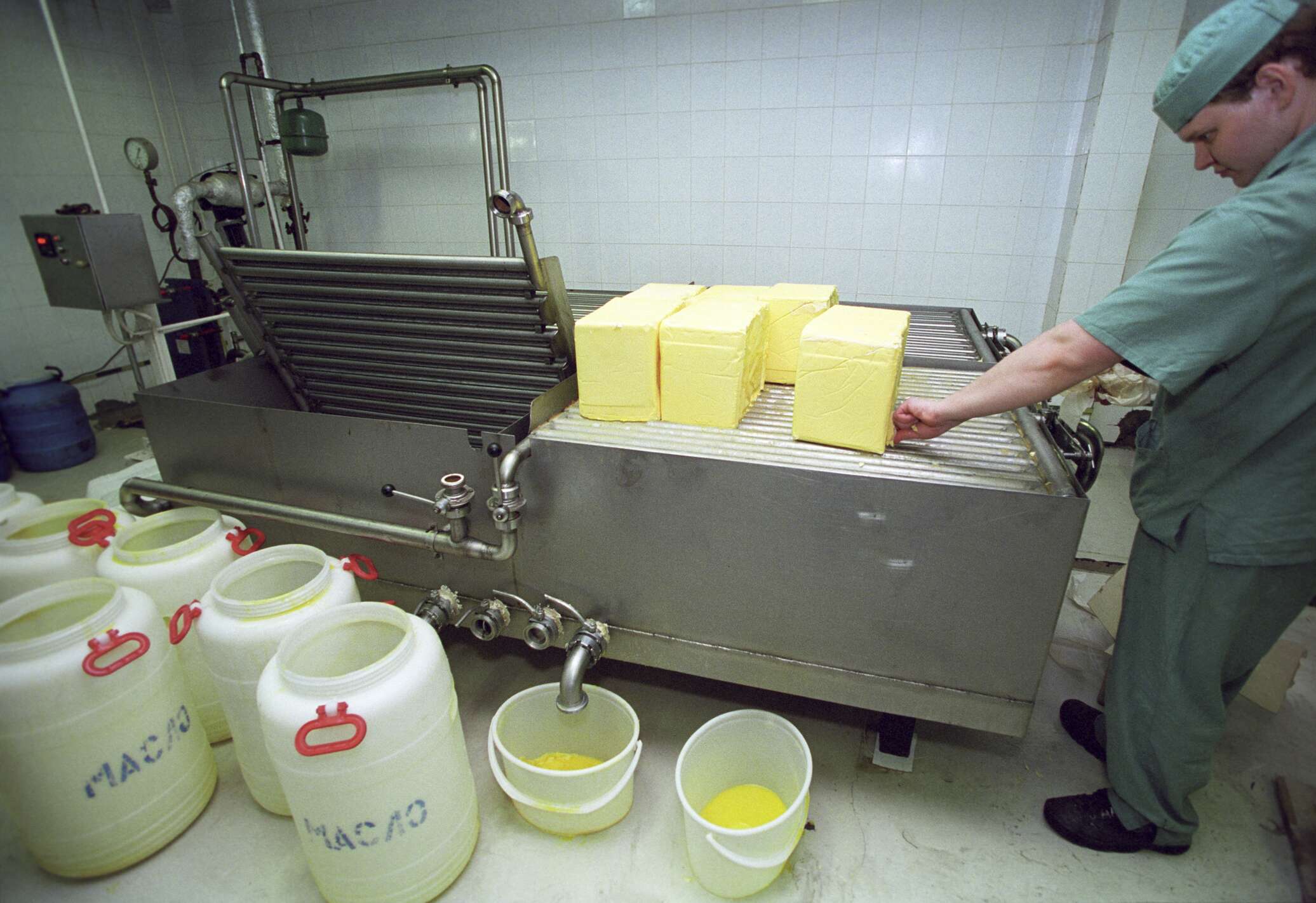 Процесс производства масла