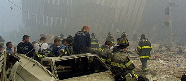 Американын Нью-Йорк шаарында 2001-жылдын 11-сентябрындагы болгон ири теракттын кесепети. Архив Американын Нью-Йорк шаарында 2001-жылдын 11-сентябрындагы болгон ири теракттын кесепети. Архив - Sputnik Кыргызстан