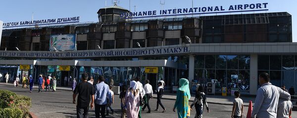 Международный аэропорт Душанбе. Архивное фото - Sputnik Кыргызстан
