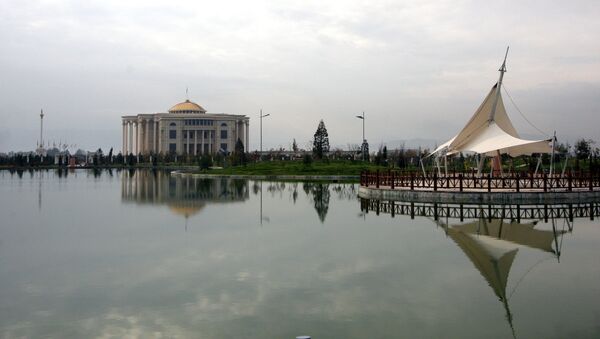 Вид на здания в Душанбе - Sputnik Кыргызстан