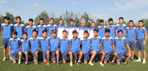 Юношеская сборная Кыргызстана (U-16). Архивное фото - Sputnik Кыргызстан