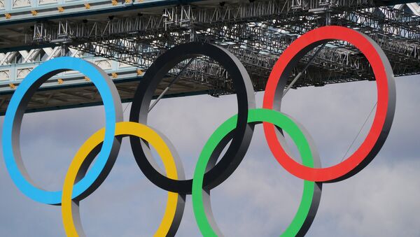 Олимпийские кольца. Архивное фото - Sputnik Кыргызстан