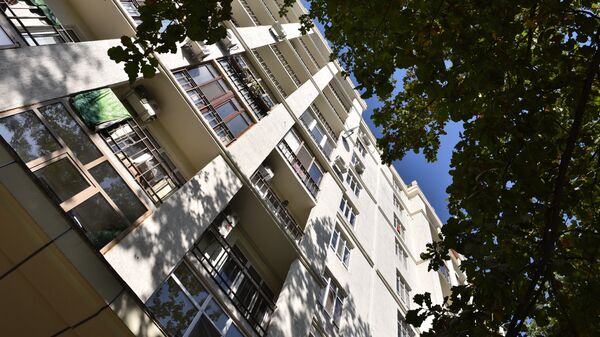 Жилой многоэтажный дом в Бишкеке. Архивное фото - Sputnik Кыргызстан