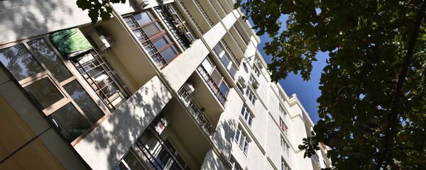 Жилой многоэтажный дом в Бишкеке. Архивное фото - Sputnik Кыргызстан