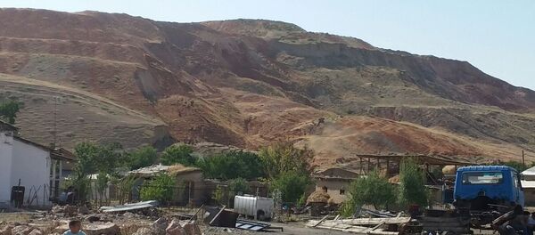 Тоо көчкөн аймак. Архив - Sputnik Кыргызстан