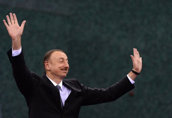 Президент Азербайджана Ильхам Алиев - Sputnik Кыргызстан