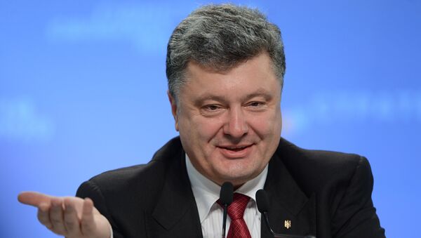 Президент Украины Петр Порошенко - Sputnik Кыргызстан