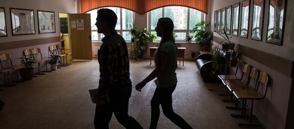 Ученики в школе. Архивное фото - Sputnik Кыргызстан