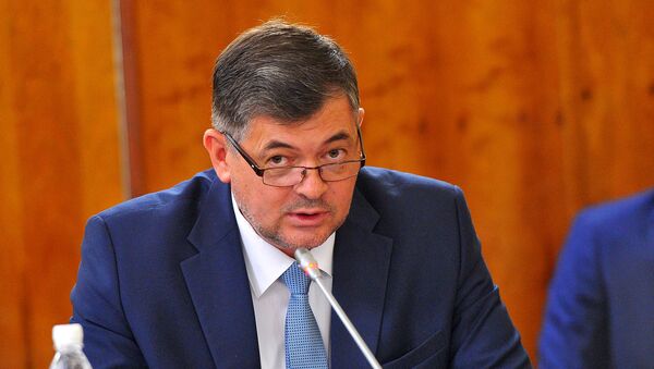 Министр экономики Кыргызской Республики Панкратов Олег Михайлович. Архивное фото - Sputnik Кыргызстан