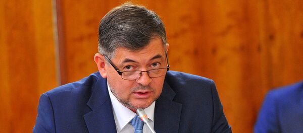 Министр экономики Кыргызской Республики Панкратов Олег Михайлович. Архивное фото - Sputnik Кыргызстан