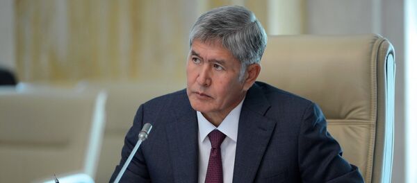 Президент Алмазбек Атамбаев. Архив - Sputnik Кыргызстан