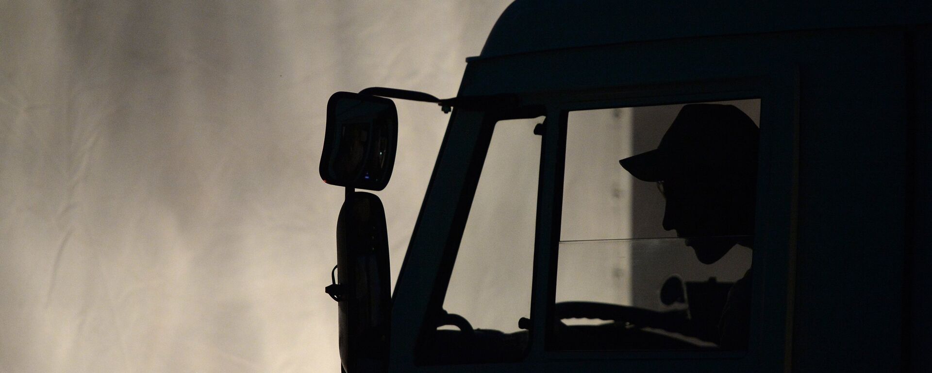 Жүк ташуучу унаанын айдоочусу. Архивдик сүрөт - Sputnik Кыргызстан, 1920, 06.12.2025