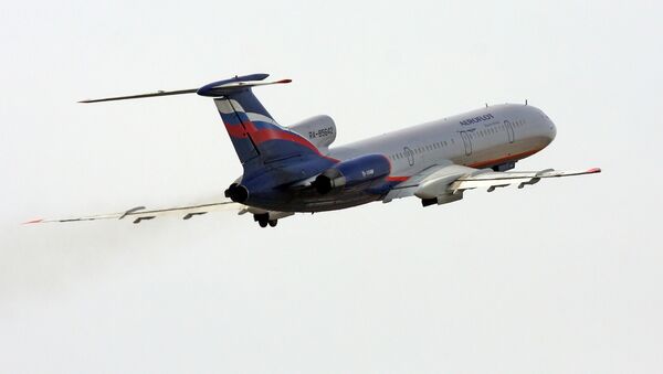 Самолет Ту-154м авиакомпании Аэрофлот - Sputnik Кыргызстан