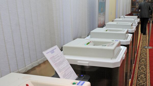 Электронные урны для голосования. Архивное фото - Sputnik Кыргызстан