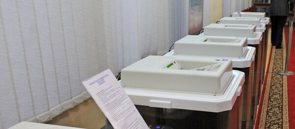 Открытие информационного центра Выборы-2011 Открытие информационного центра Выборы-2011 - Sputnik Кыргызстан