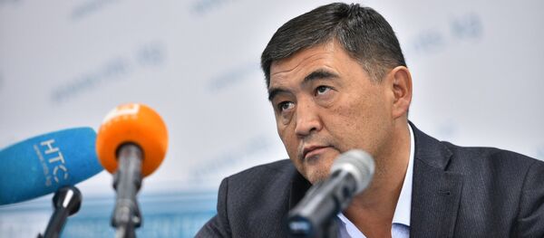 Кандидат в депутаты от партии Республика — Ата-Журт Камчыбек Ташиев. Архивное фото - Sputnik Кыргызстан