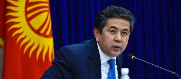 Биринчи вице-премьер Тайырбек Сарпашев. Архив - Sputnik Кыргызстан