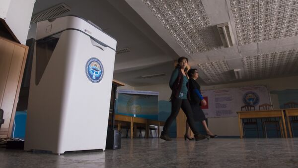 Подготовка к парламентским выборам в Бишкеке. - Sputnik Кыргызстан