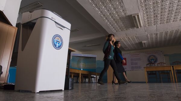 Подготовка к парламентским выборам в Бишкеке. - Sputnik Кыргызстан