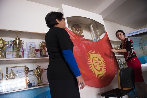 Подготовка к парламентским выборам в Бишкеке. - Sputnik Кыргызстан