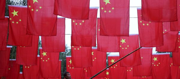 Государственный флаг КНР. Архивное фото - Sputnik Кыргызстан